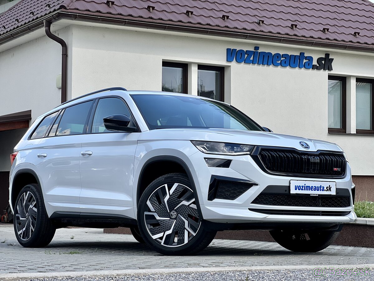 Škoda Kodiaq RS 2.0TSI 180kW - ÚPLNE NOVÝ, ODPOČET DPH