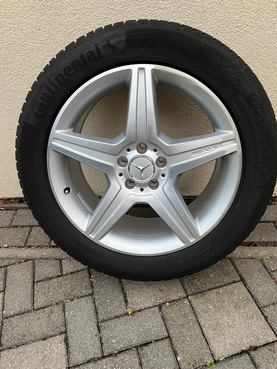 Zimné pneumatiky 255/50 R19 V a disky Mercedes ML AMG