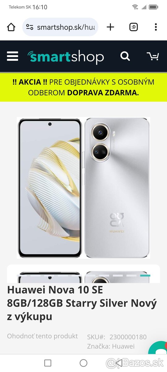 Huawei nová 10 se