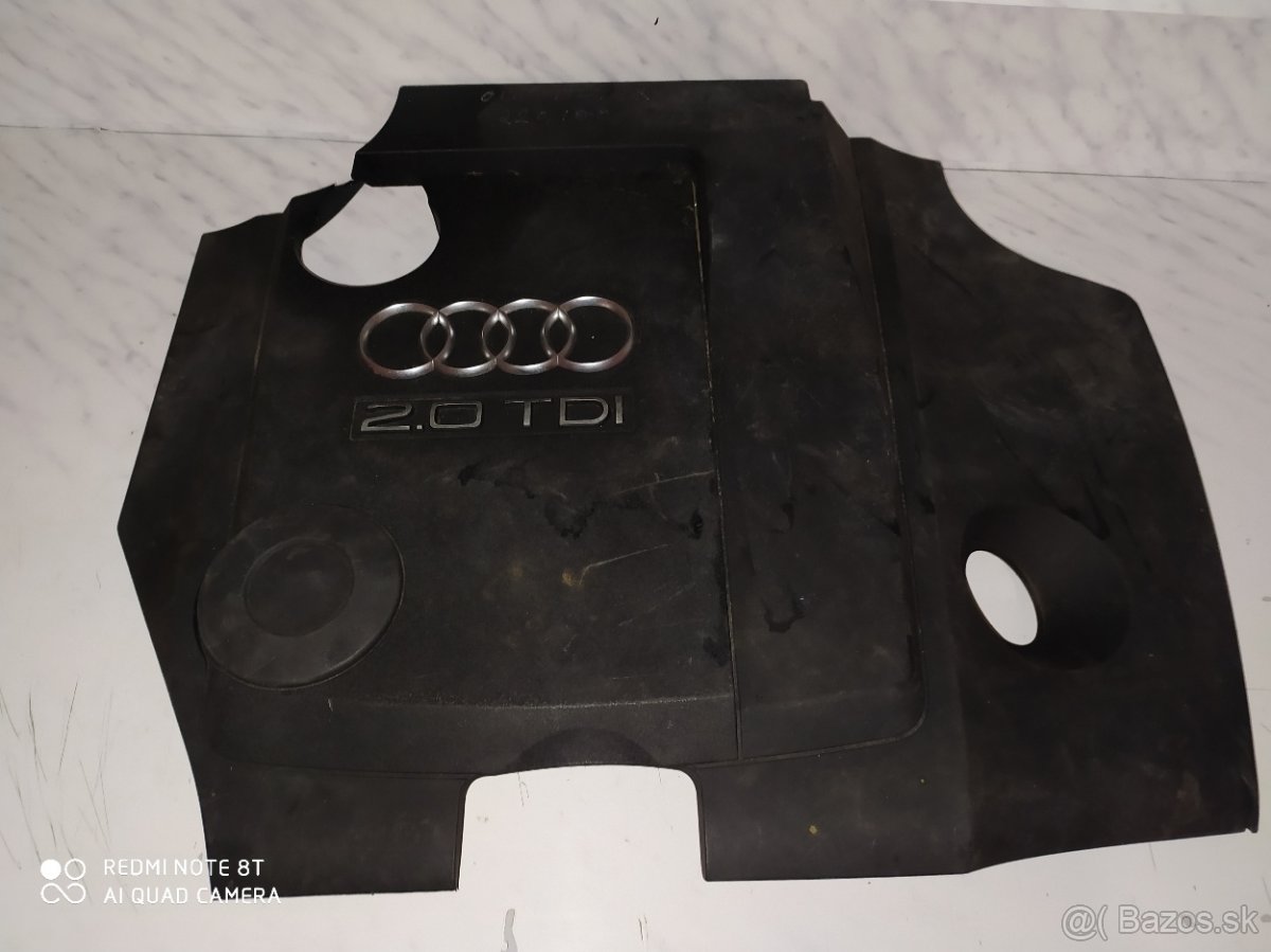 Kryt motora Audi 2.0 tdi