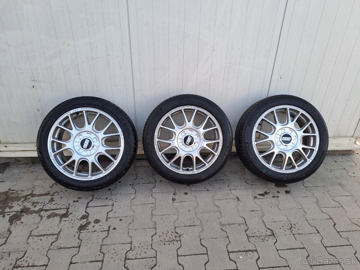 Predám  elektróny 3ks BBS  225/45R17  5x112