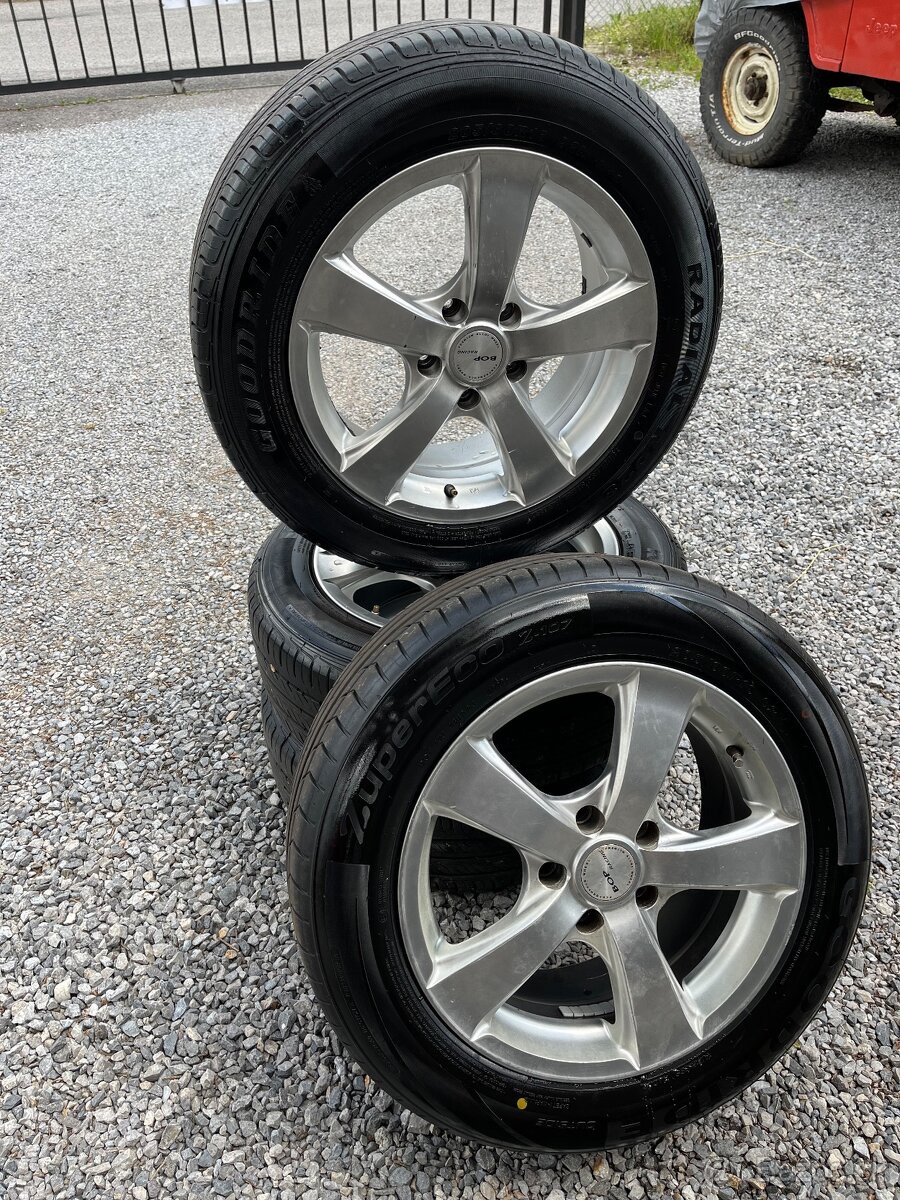 5x112 R16 s letnými pneu dezén 7mm