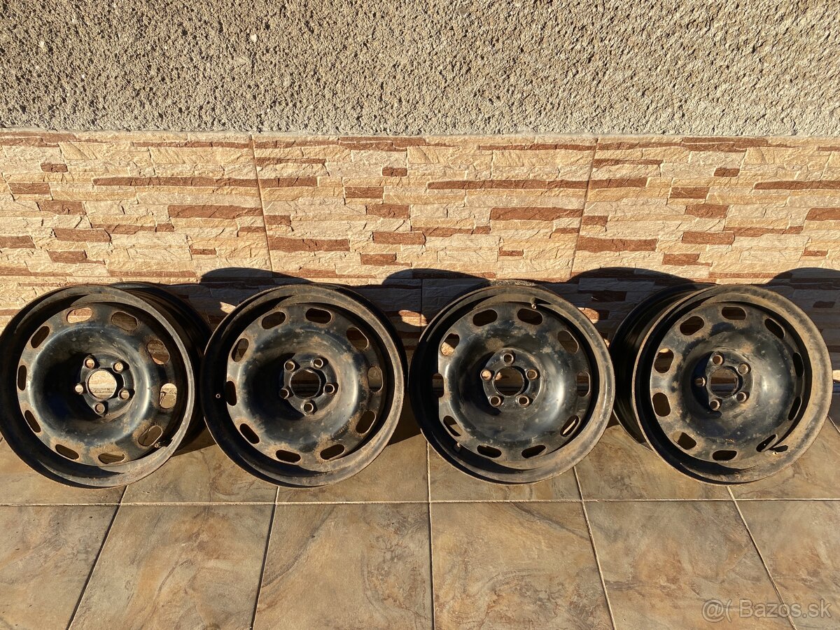 Plechové disky R15 5x100