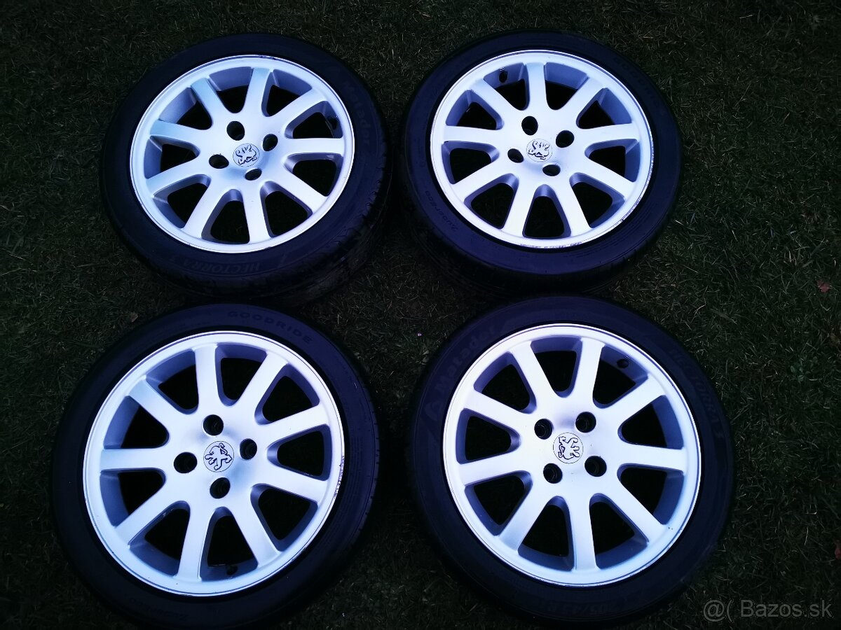 OUGARAN Elektrony, R16, 4 x 108, ET 28 z peugeot 206 cc