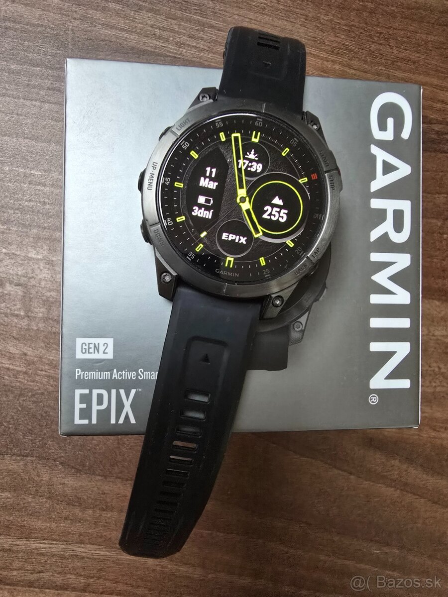 Predám Garmin EPIX Gen 2 GPS hodinky 47 mm