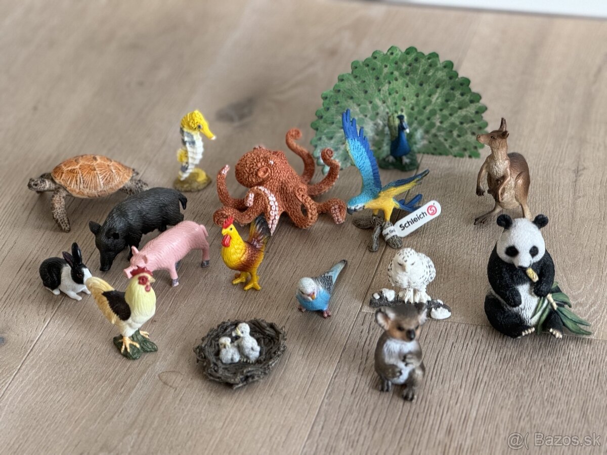 Schleich zvieratka rozne