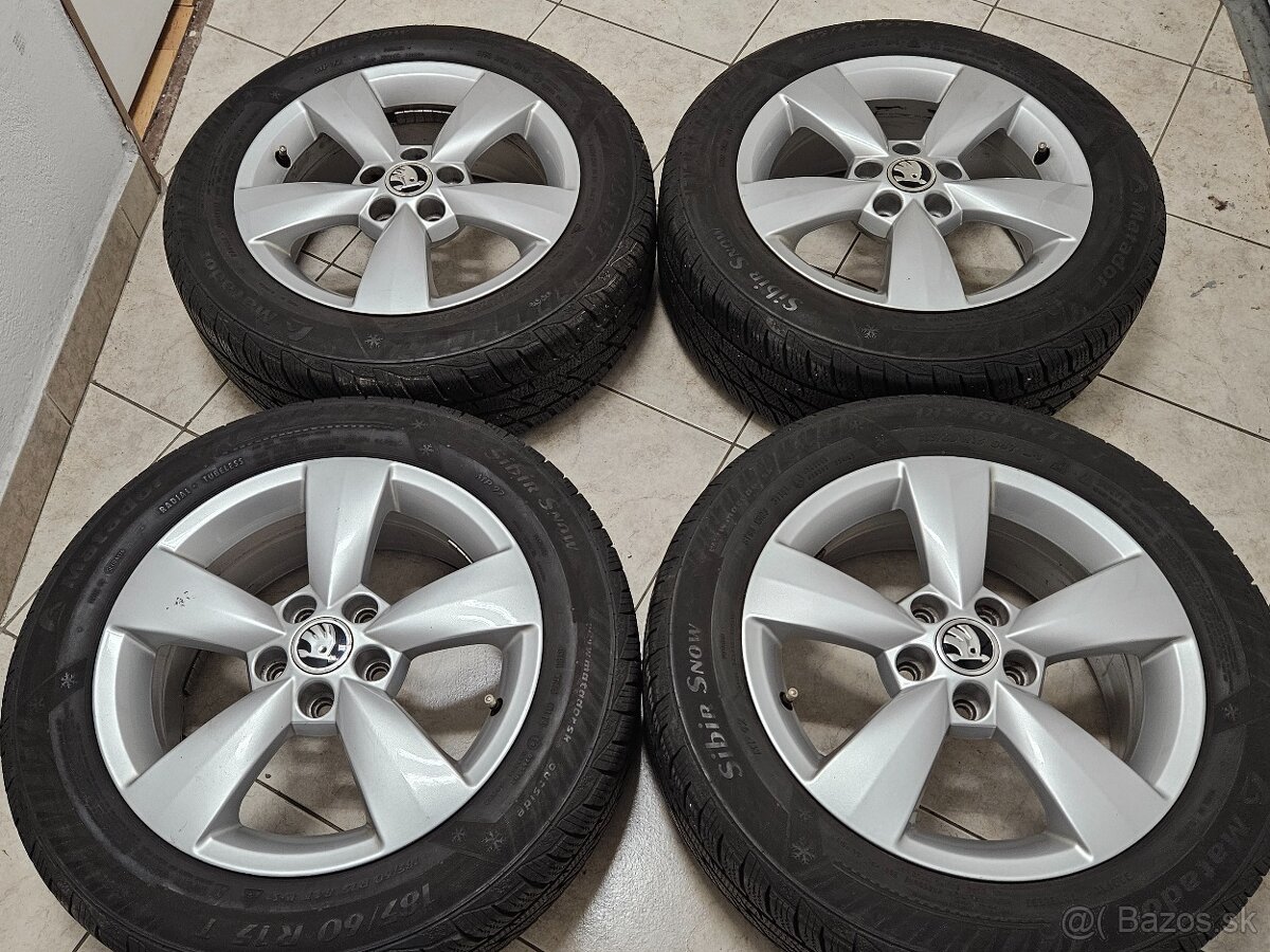 zimné 15" Škoda (5x100)