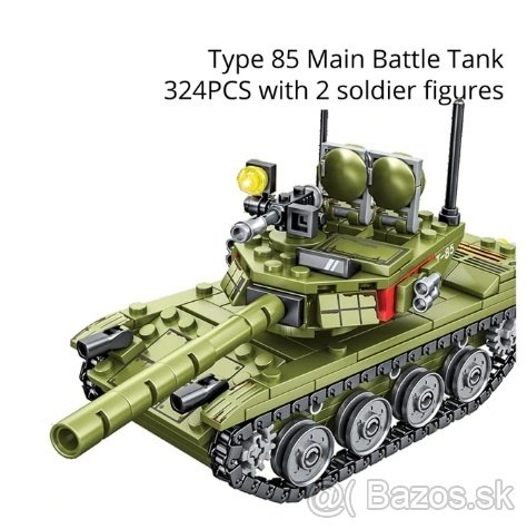 Stavebnica lego Tank Type 85 (324ks)