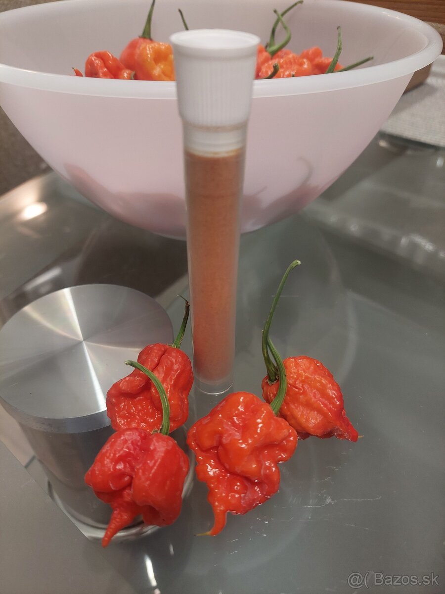 Carolina Reaper sušené chilli