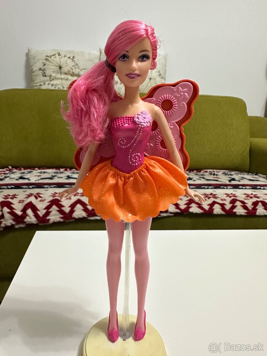 Barbie a Fairy Secret Bubble Fairy Hair Pink