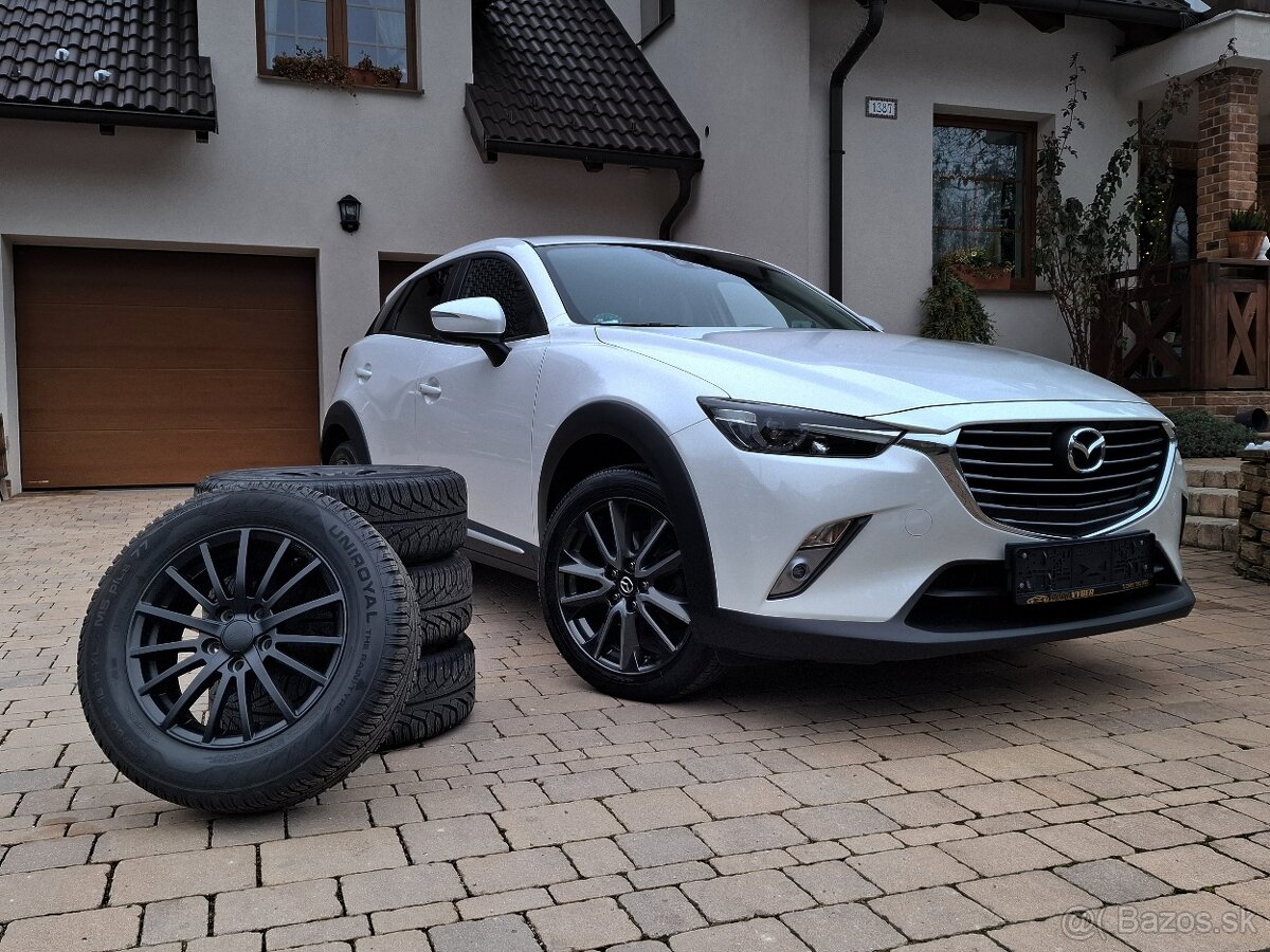 Mazda CX-3 benzín,8x aludisky, pravidelný servis