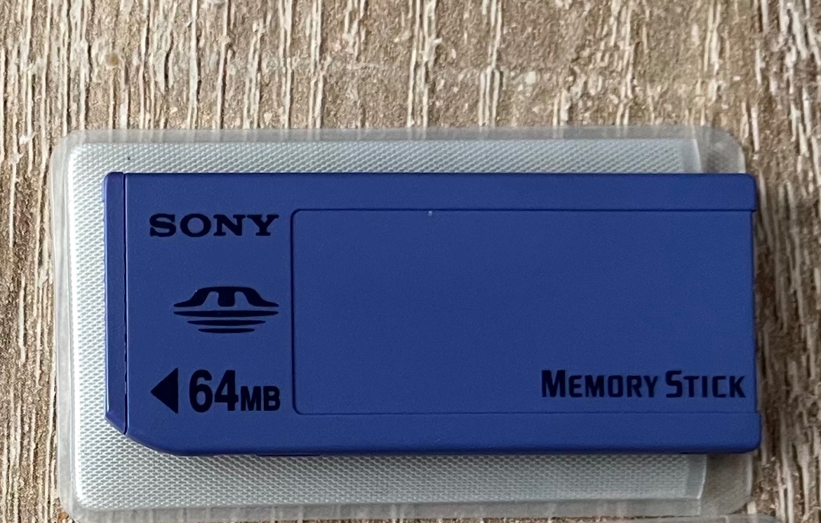 Sony memory stick 64 MB