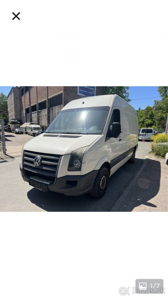 mercedes w906 volkswagen crafter rozpredam