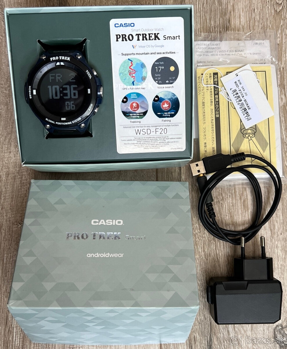 Casio Pro Trek Smartwatch WSD-F20A-BUAAE