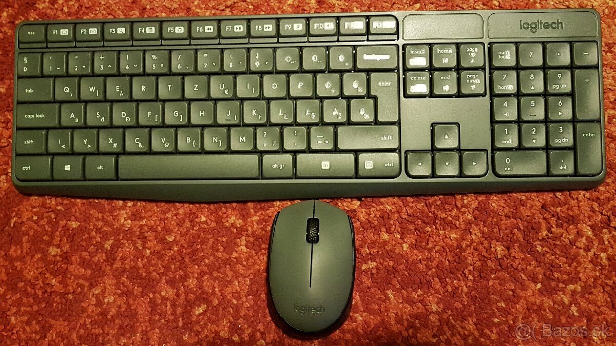 Nový bezdrôtový set Logitech Wireless MK235 HU