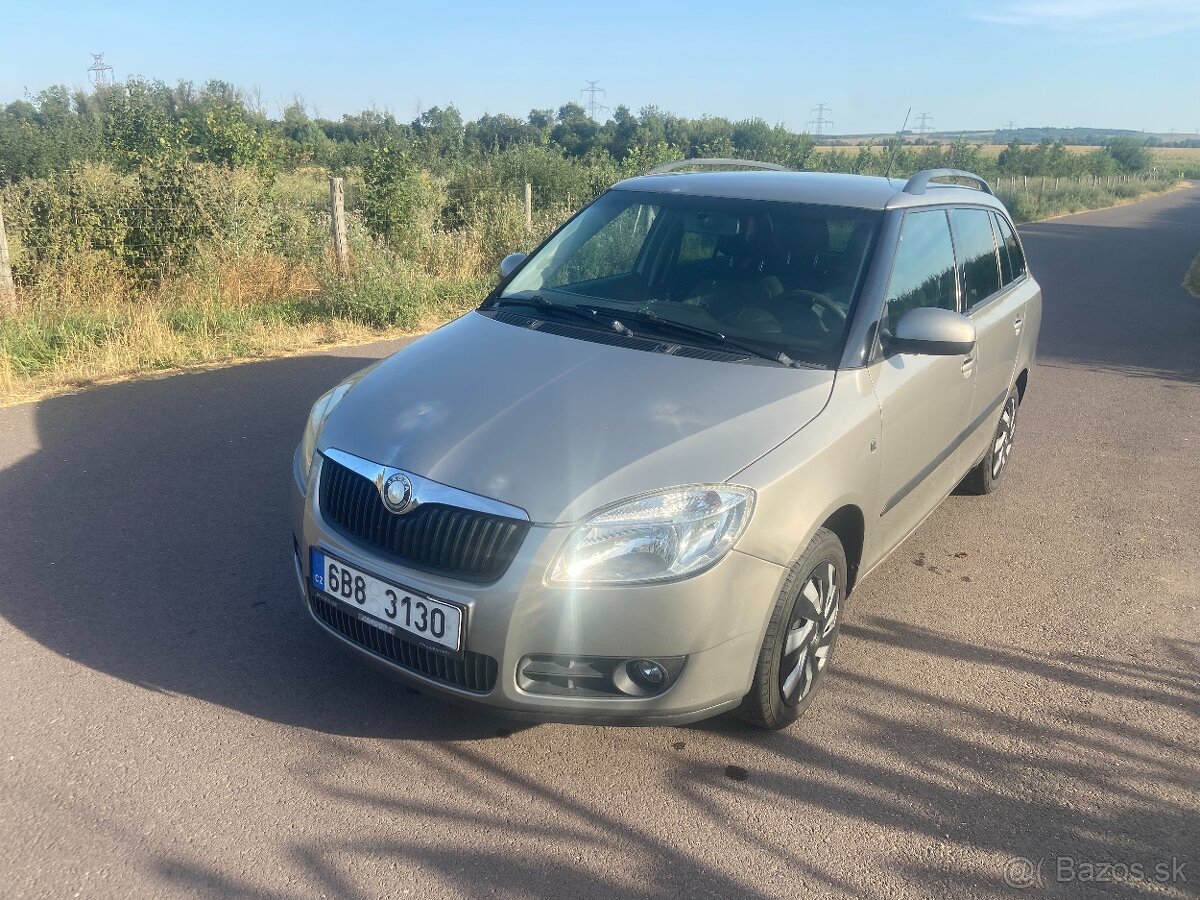 Skoda fabia 2 1.4 63Kw + LPG levný provoz