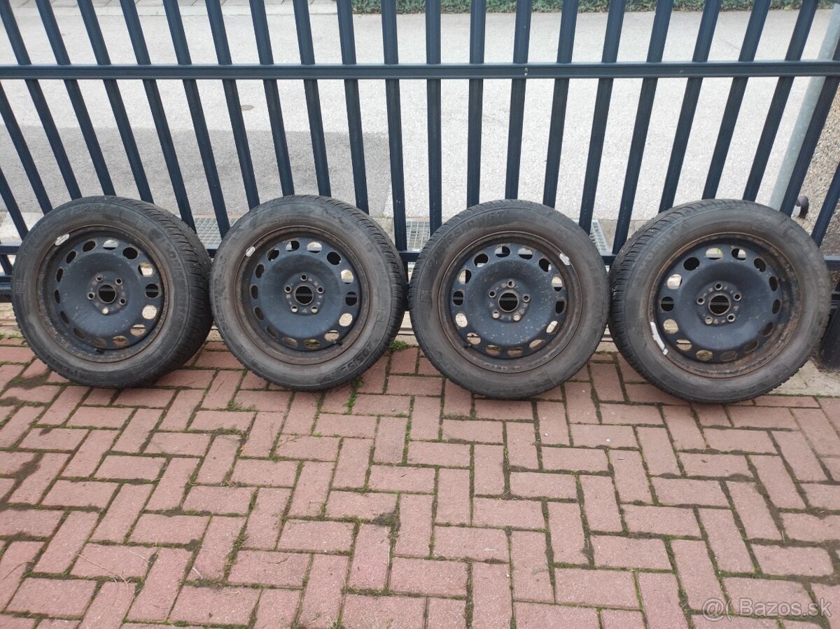 kolesá 205/55 r16 91T na plech. diskoch VW, Skoda, Seat