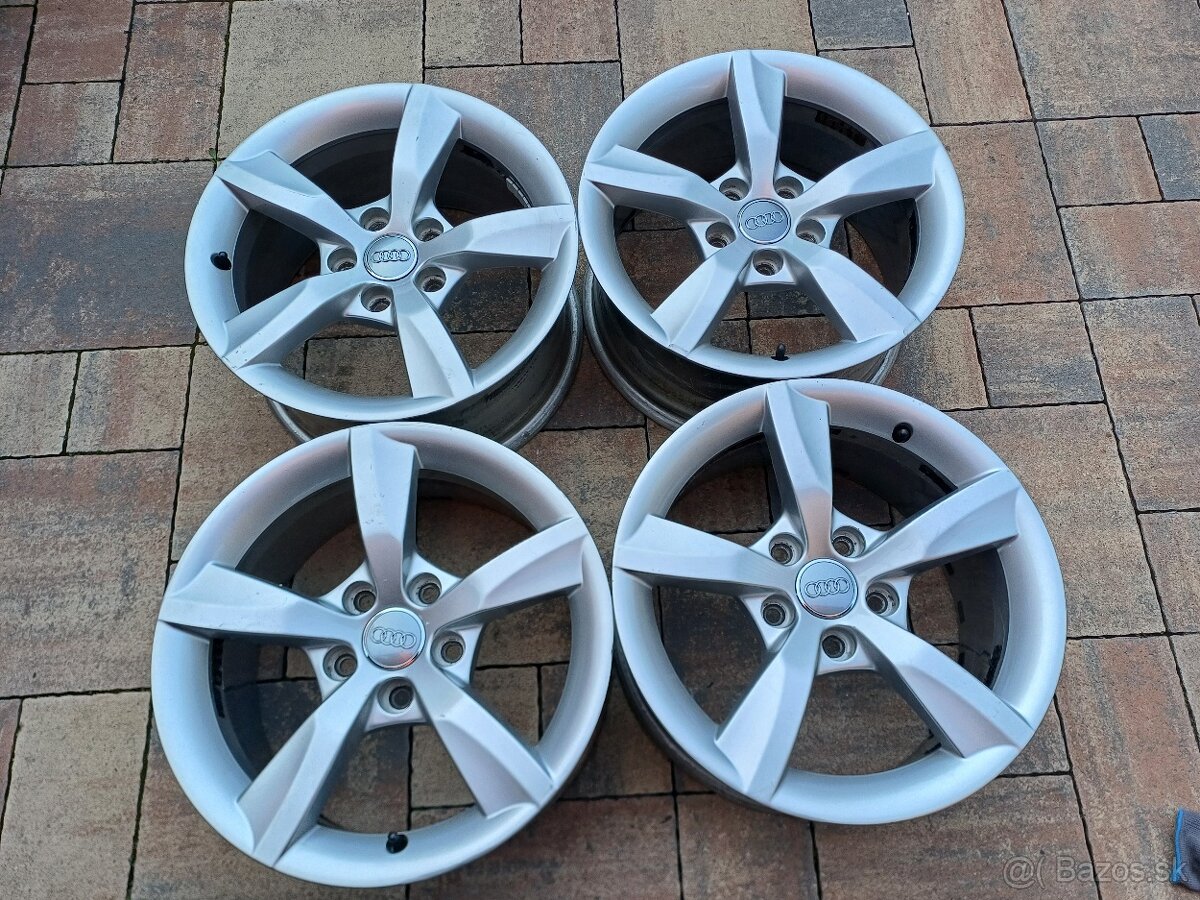 hlinikové disky org.-Audi A4,A6,--7,5Jx16-ET-37--5x112