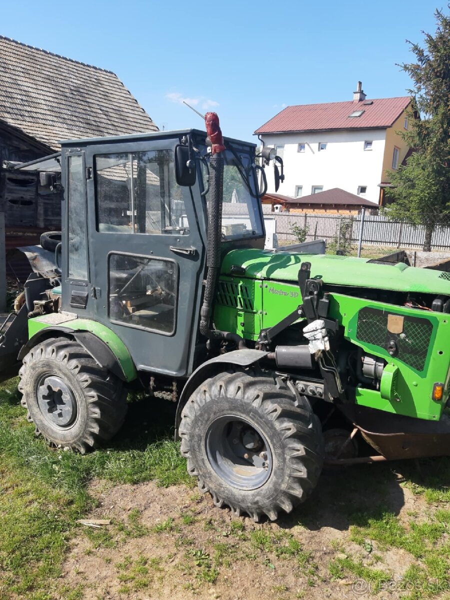 Traktor Mercedes Piano- domáca výroba