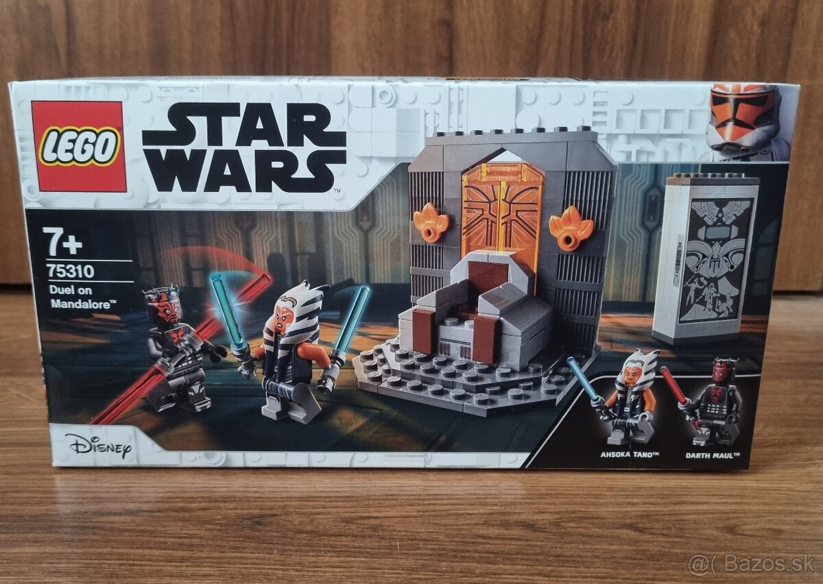 Nové LEGO Star Wars 75310 Duel on Mandalore