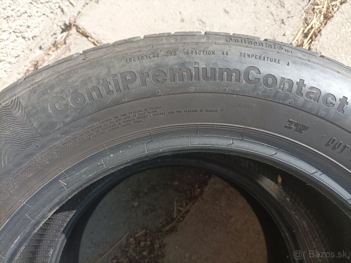 Continental 205/60 R16 xl, letné