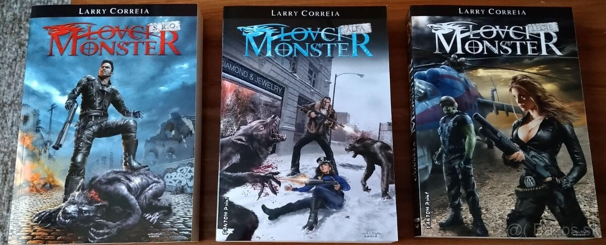 Kupim knihy zo serie Lovci monster.