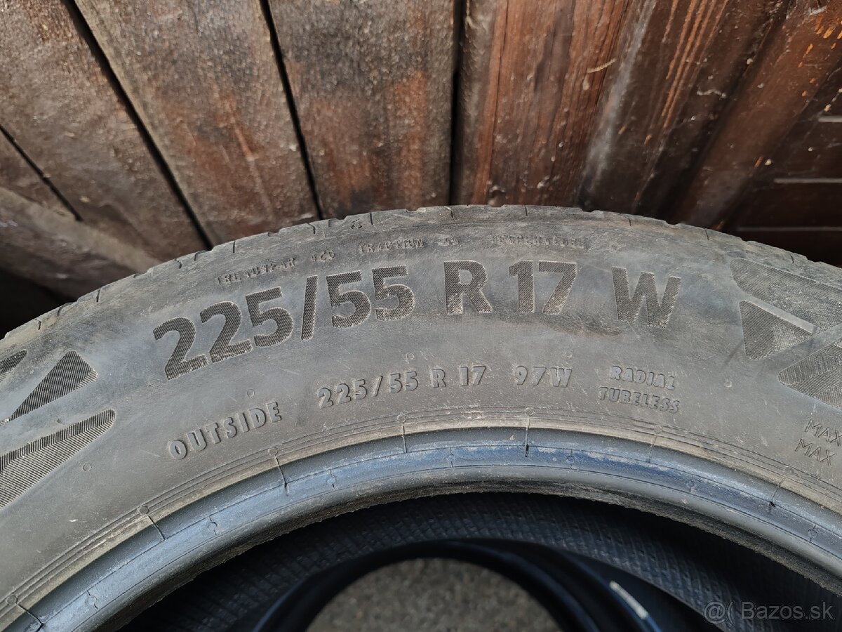 Letné 225/55 R17 Continental