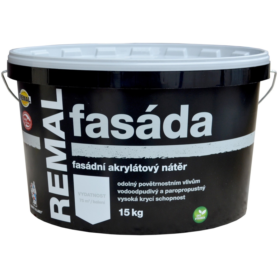 Fasádna farba Remal 15kg biela