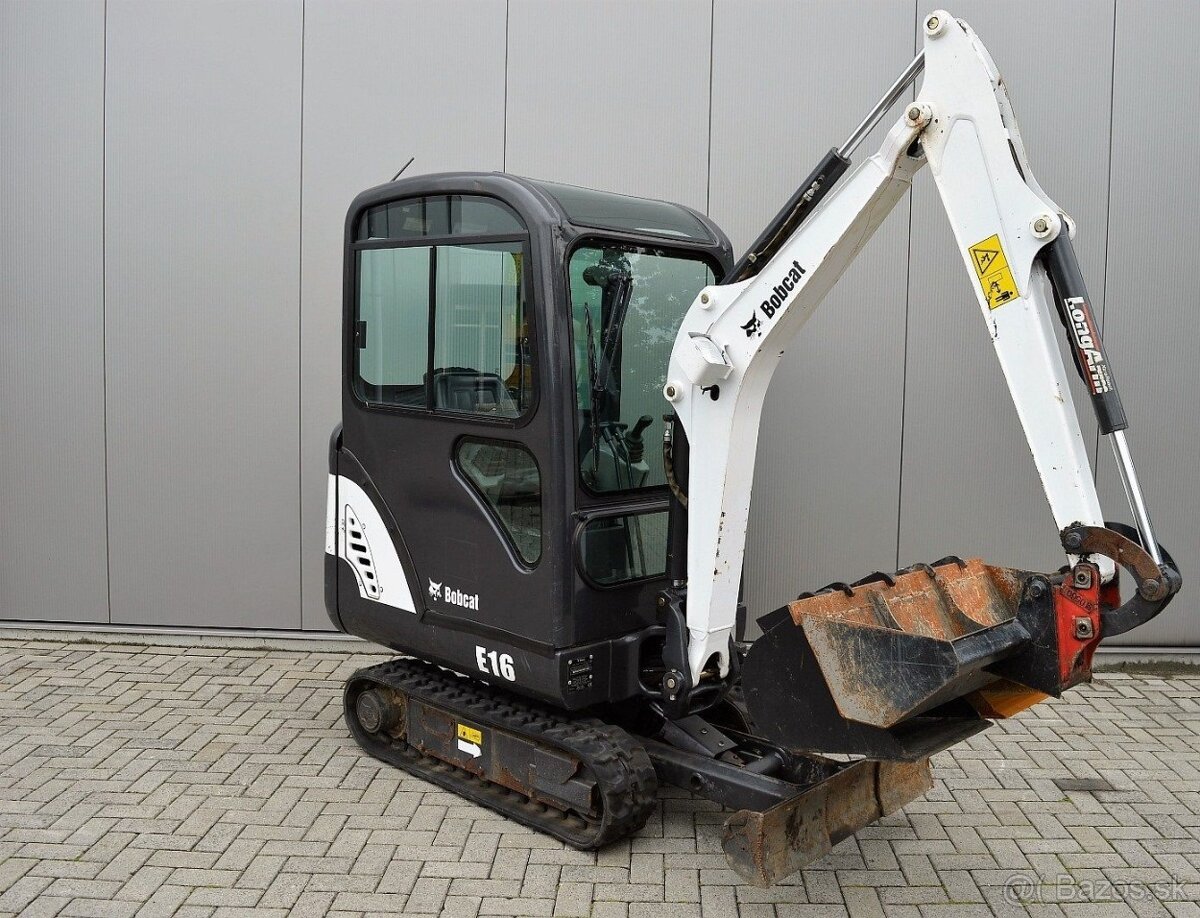 Bobcat E16 Minibagr