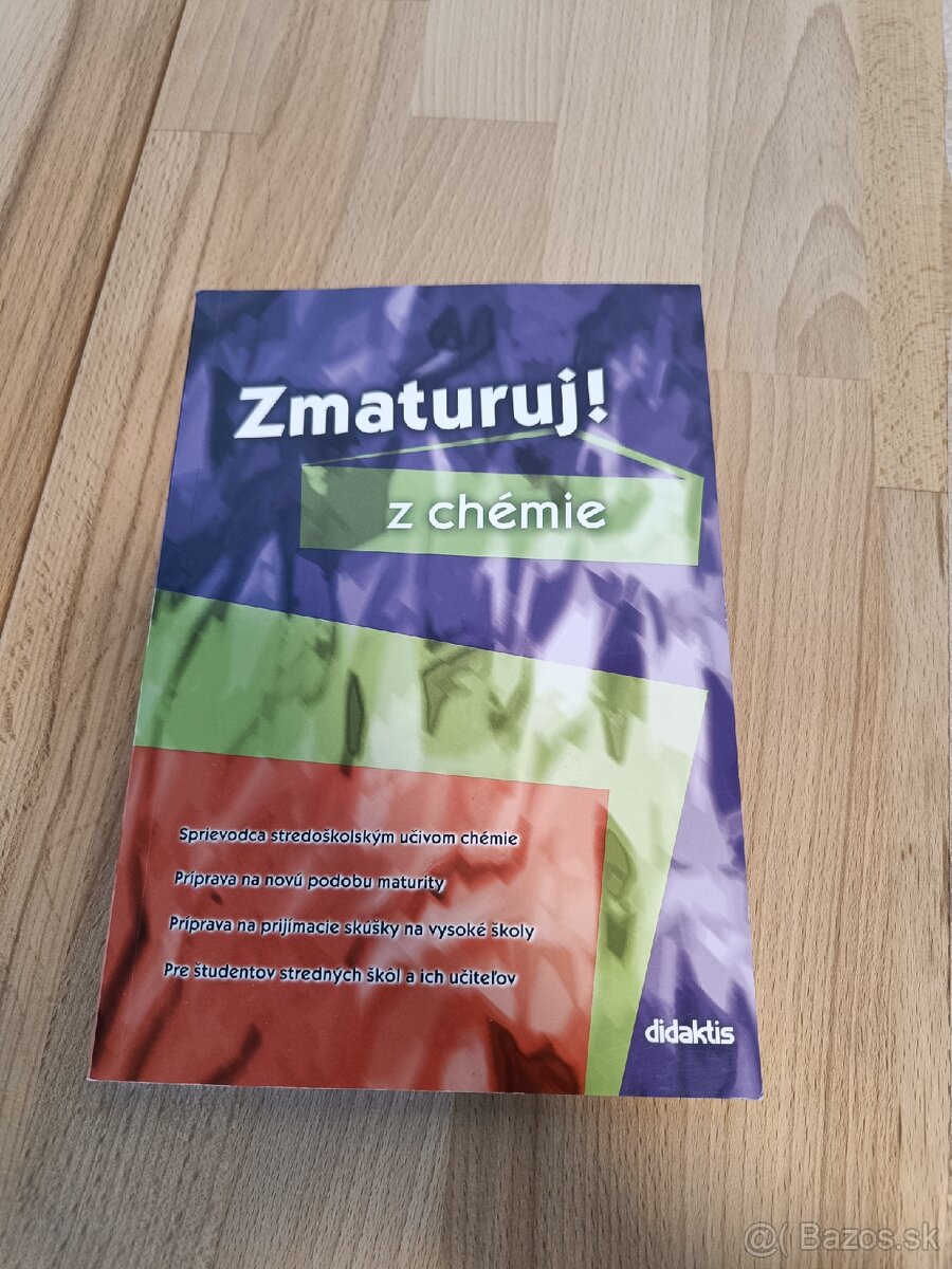 Učebnica " Zmaturuj z chémie"