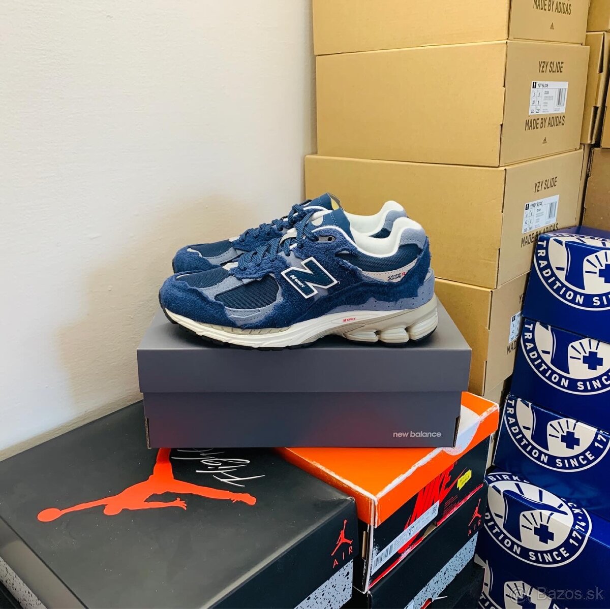 New Balance 2002r, protection pack navy grey, tenisky,boty