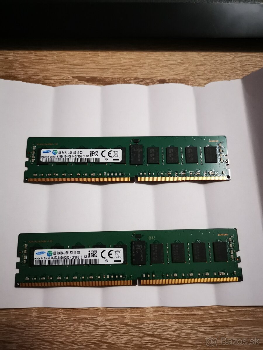 16gb RAM (2 kusy 8gb)