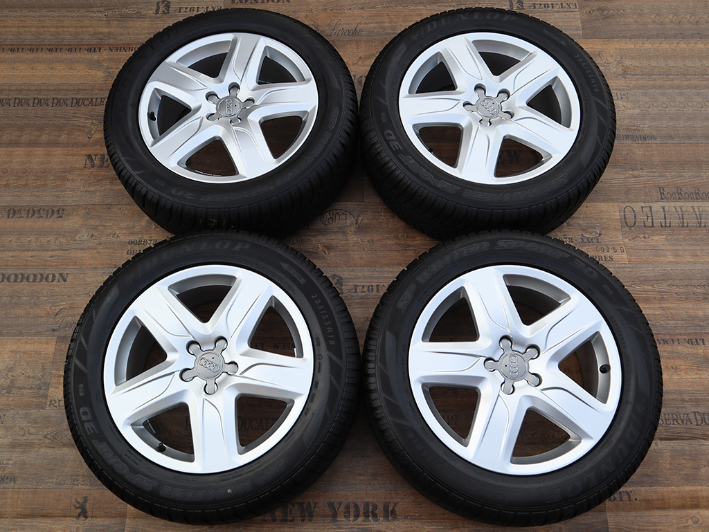 18" Alu kola = 5x112 = AUDI A6 4G ALLROAD – ORIGINÁL – ZIMNÍ