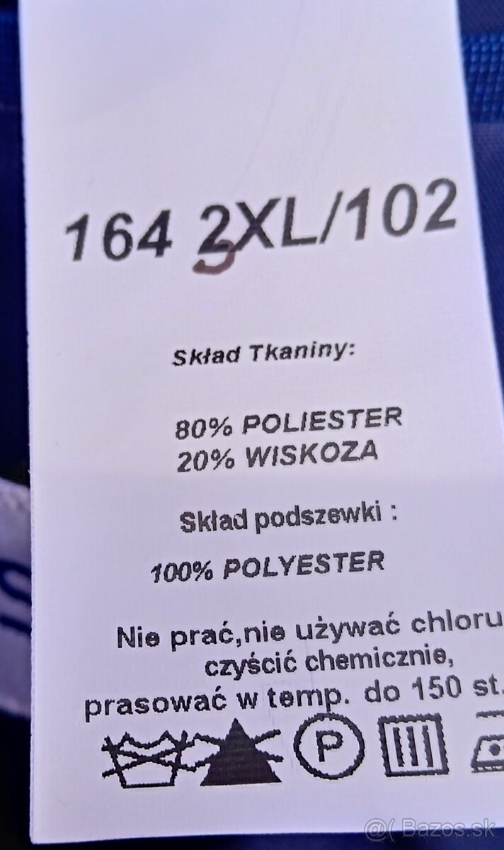 Oblek na 1. sv. prijímanie 164 CM, pás 100cm