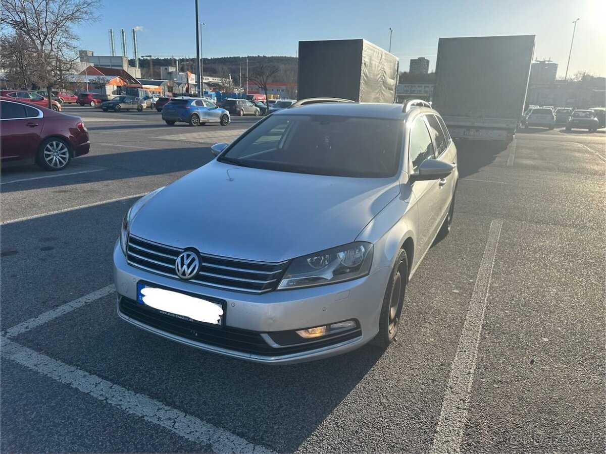 Predám VW Passat B7 r.v. 09/2011 1968 cm3, 103 kW, Diesel