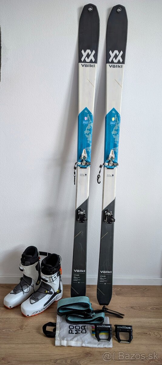 Skialp set Volkl + Lyziarky Dynafit + harsajzne