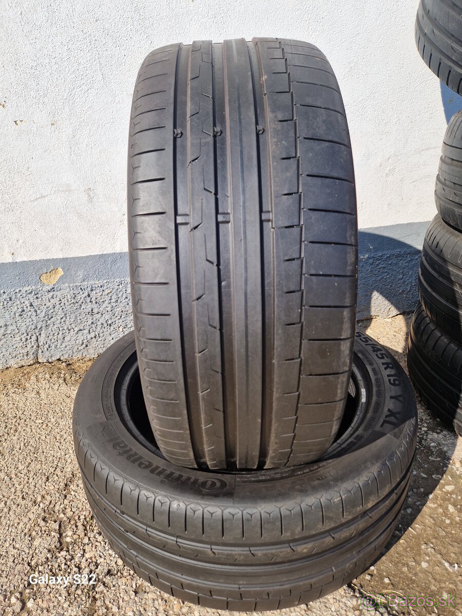 255/45/ R19 Y XL Continental Sport Contact 6