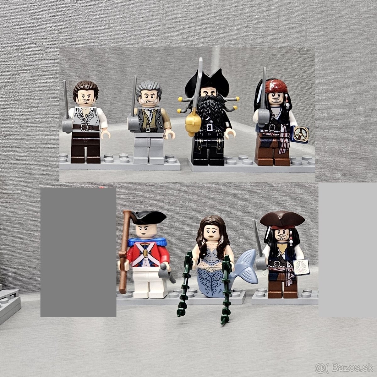 LEGO minifigúrky Piráti z karibiku