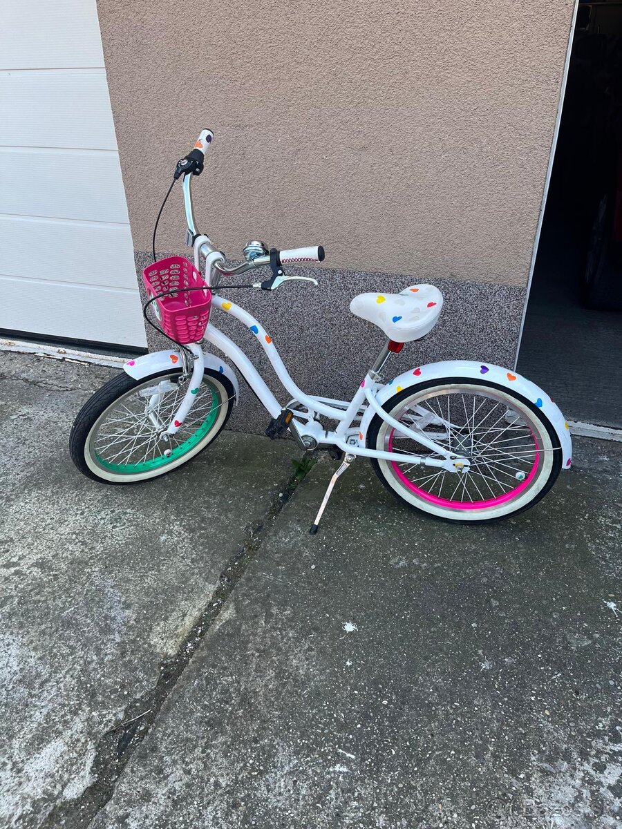 Dievčenský detský bicykel