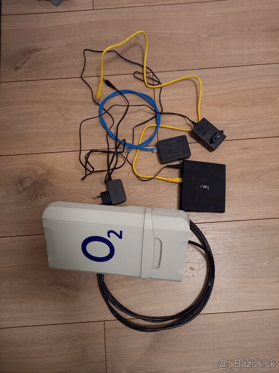 O2 internet + Mikrotik WiFi router