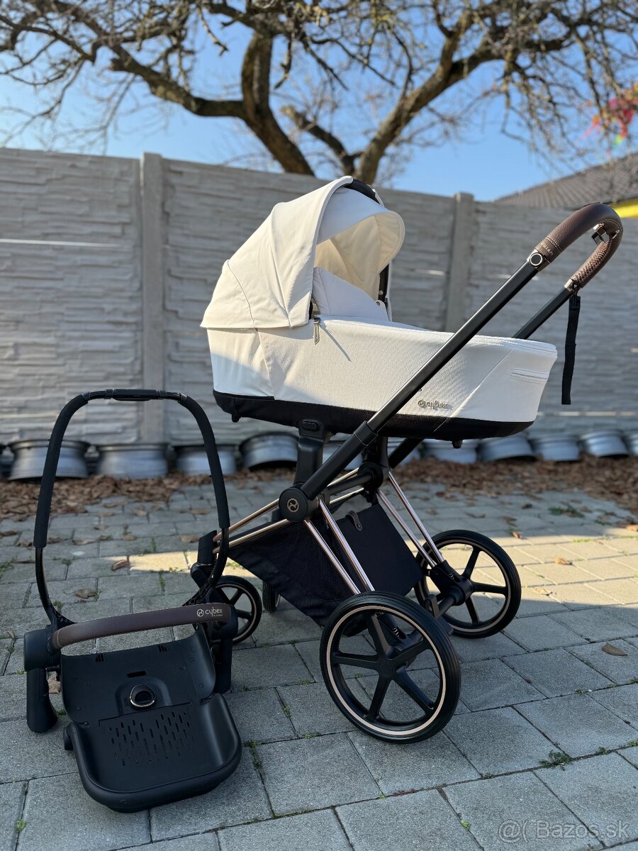 Cybex off white rosegold