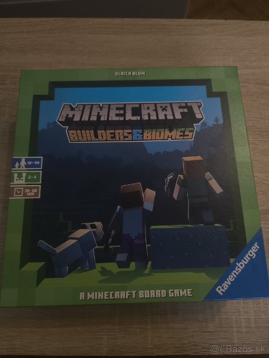 Minecraft stolná hra (Minecraft builders a biomes)