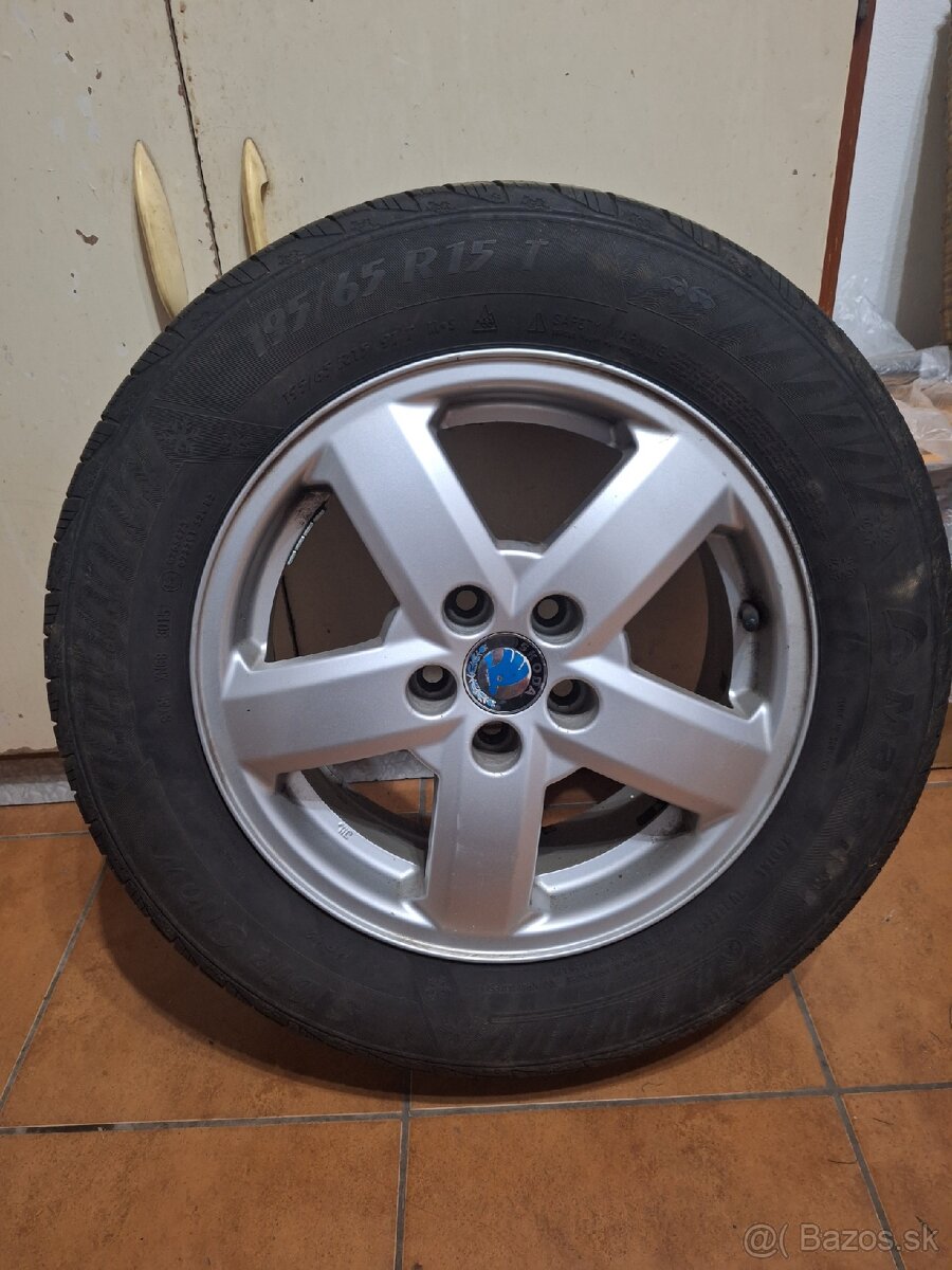 5x100r16 Originál Škoda