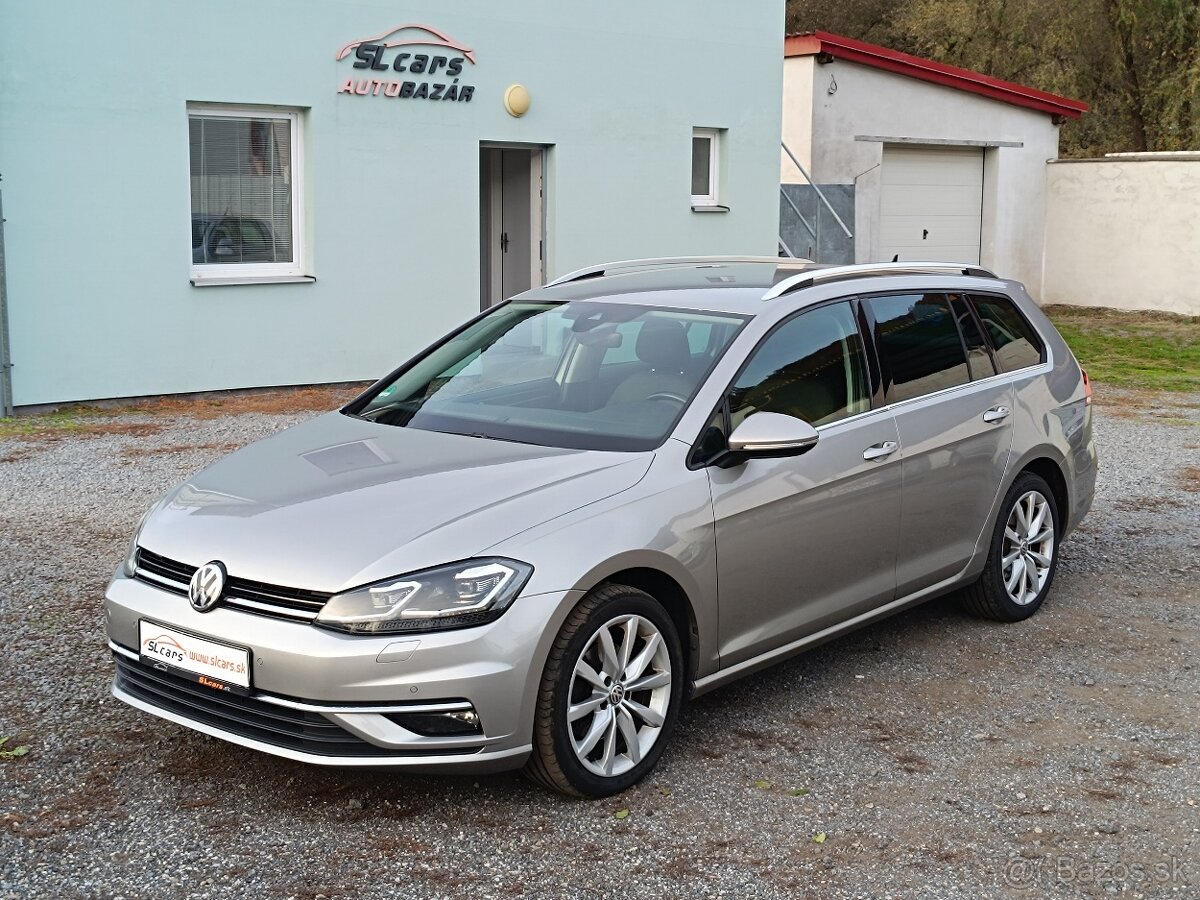 VW Golf VII Variant 2,0TDi 110 kW Highline 4x4, DSG, r. 2017