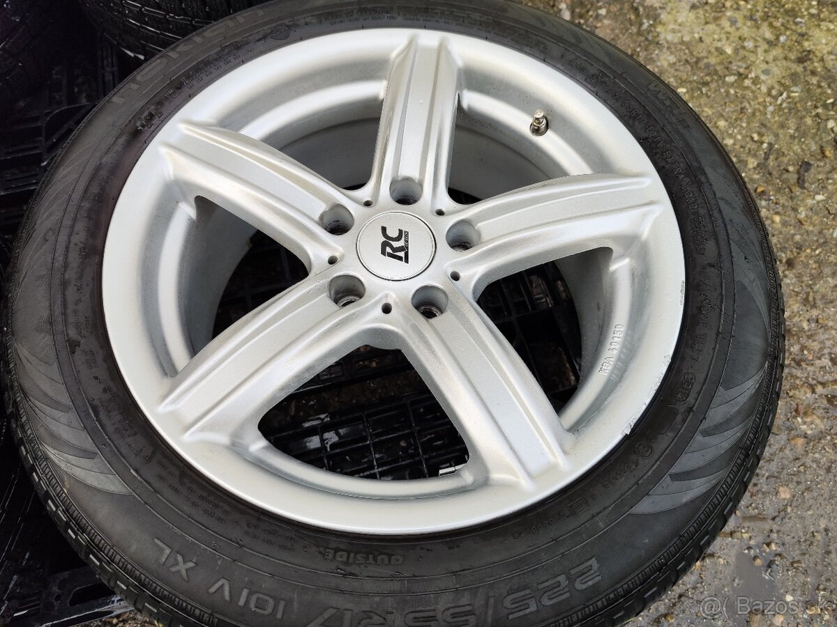 Alu Sada= 5x120 = RC = s pneu i bez =225/55 R17