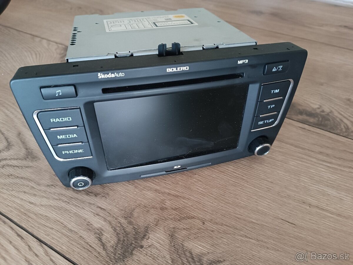 Rádio, autorádio Škoda Bolero MP3