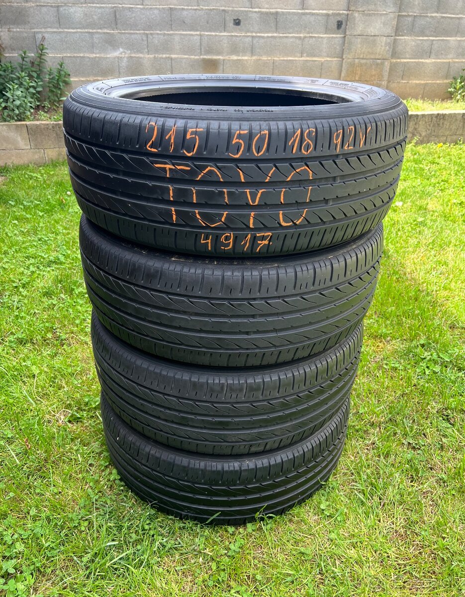 215/50 r18 letné TOYO 92V