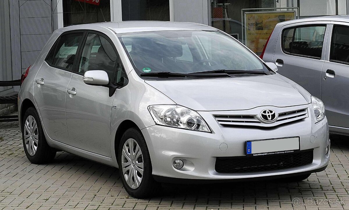 predam diely na toyota auris 1,6 benzin 91kw 2007 prva gener