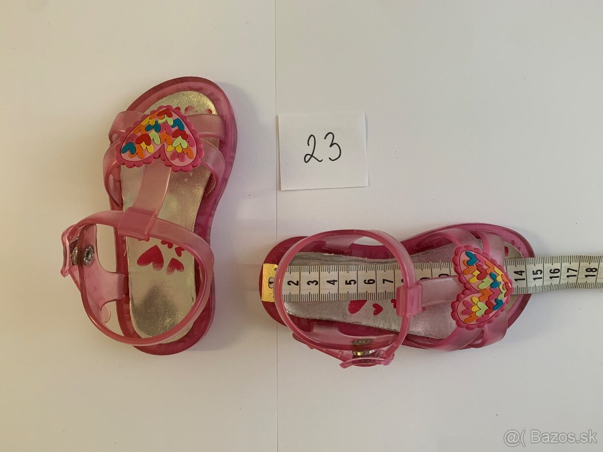 Detské sandále zn. Agatha Ruiz de la Prada veľ.23