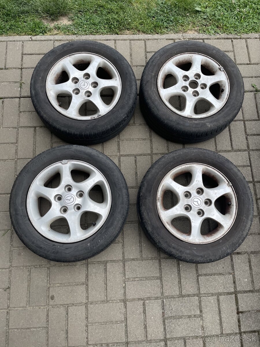 Elektróny R15 5x114,3 letné pneu